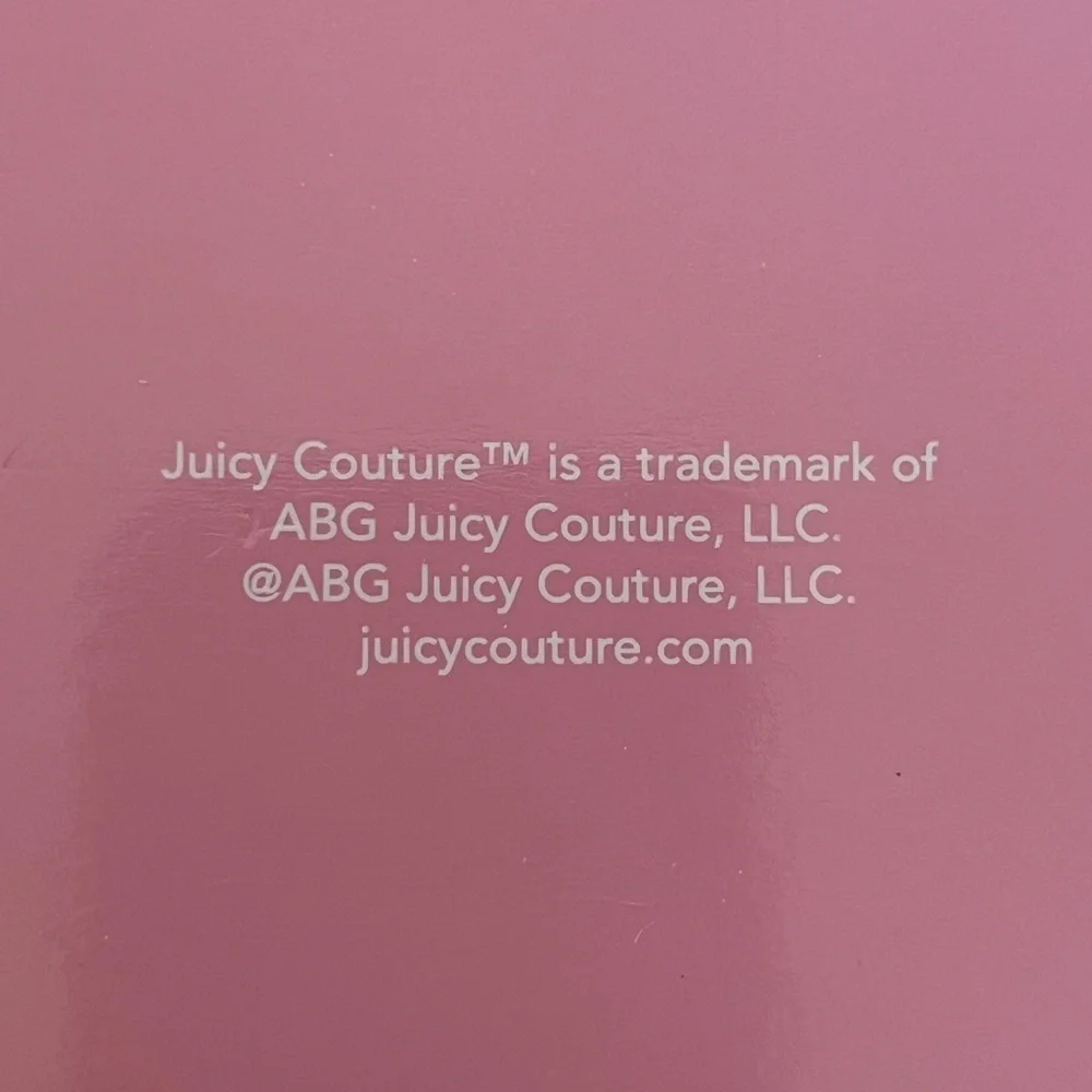 Juicy Couture Scarf Silk Red Cherry Print Logo NEW  36”